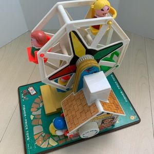 Vintage Fisher Price Farris wheel toy